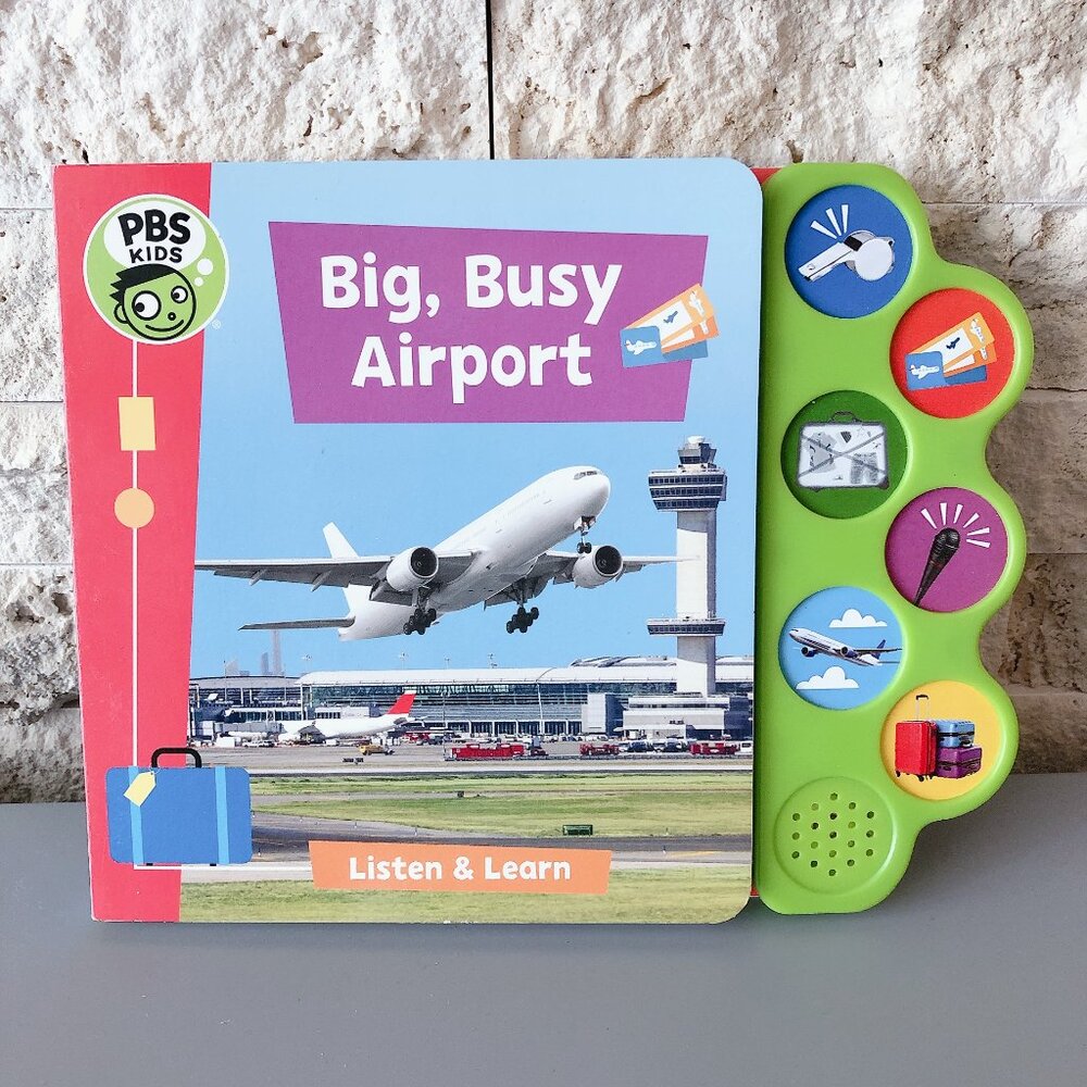 $2 Big, Busy Airport board book with sounds